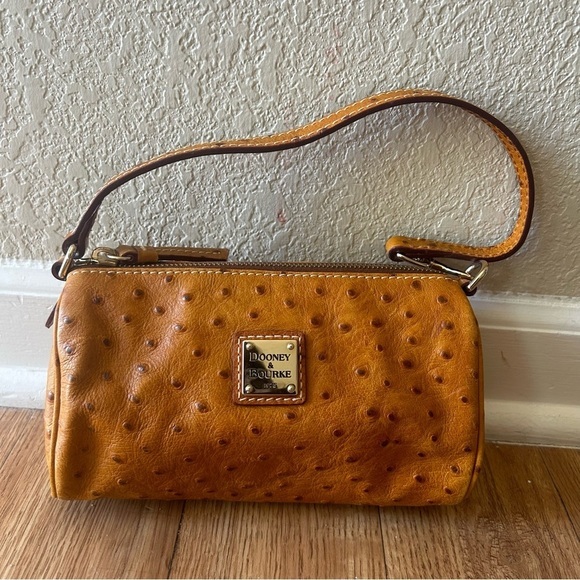 Dooney &amp; Bourke Ostrich Leather Mini Bag